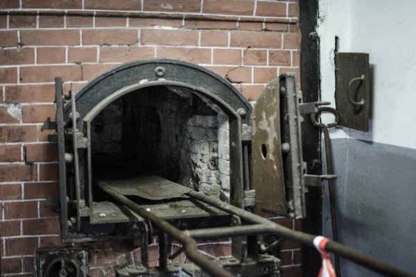 Mauthausen Austria 2015 Widok Krematorium Obozu Koncentracyjnego Mauthausen Gdzie Znajdowały — Zdjęcie stockowe