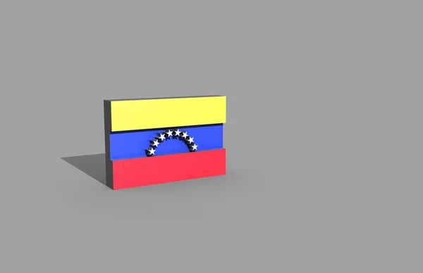 Bandera Venezuela Una Ilustración — Foto de Stock