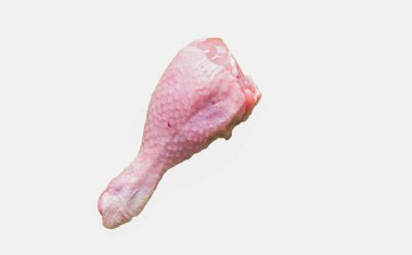 Bir tavuk uyluk izole