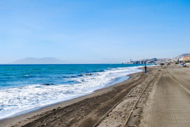 Malaga, Plajdan İspanya sahil şeridi