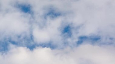 Bulutlar ve gökyüzü 4k Time Lapse