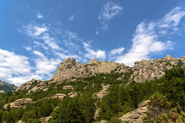 Paesaggio Pedriza Vicino Manzanares Real Nella Catena Montuosa Guadarrama Madrid — Foto Stock