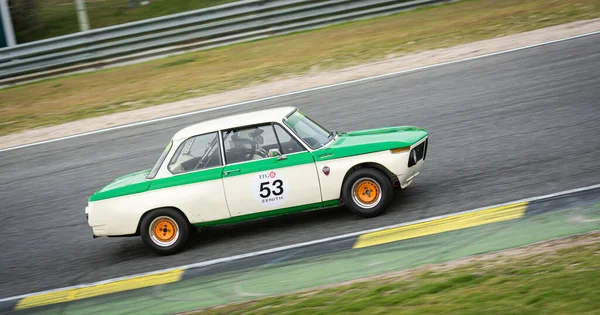 Circuito Jarama Madrid España Abril 2016 Bmw 2002 Una Carrera — Foto de Stock