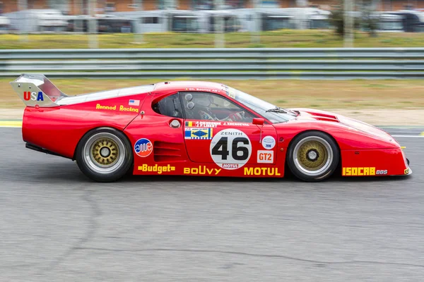 Circuit Jarama Madrid Spain April 2016 Ferrari 512 Classic Car — Stock Photo, Image