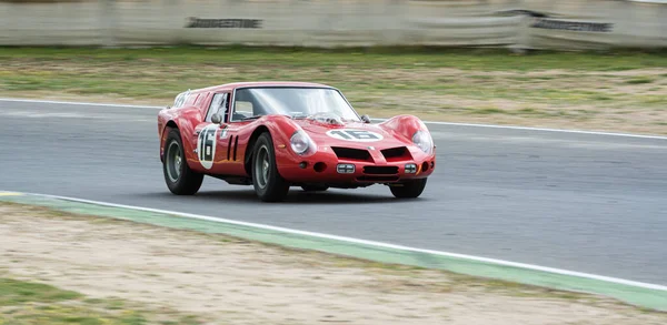 Circuito Jarama Madrid Espanha Abril 2016 Ferrari Vermelho 250 Breadvan — Fotografia de Stock