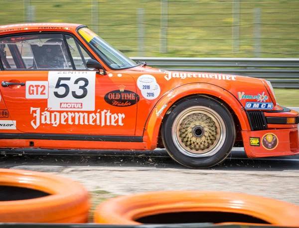 Circuito Jarama Madrid Spagna Aprile 2016 Porsche 934 Scende Pista — Foto Stock