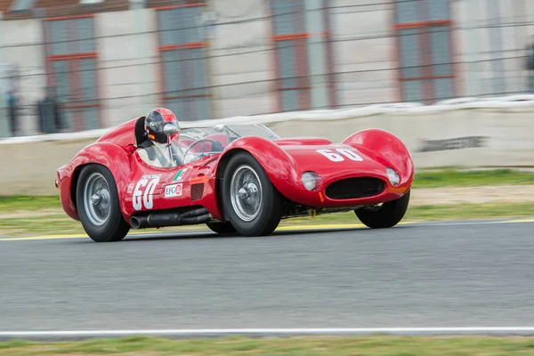 Circuit Jarama Madrid Spain April 2016 Maserati T60 Birdcage Classic — Stock Photo, Image