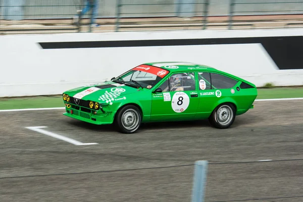 Circuito Jarama Madrid Spagna Aprile 2016 Alfa Romeo Una Gara — Foto Stock