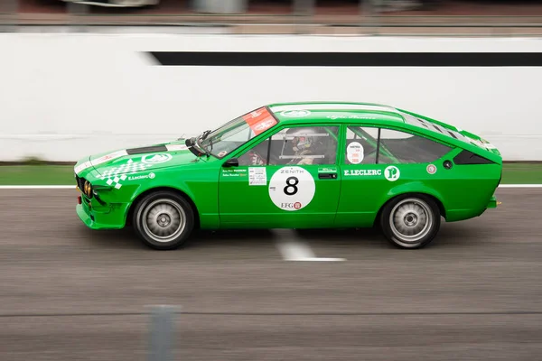 Circuit Jarama Madrid Espagne Avril 2016 Alfa Romeo Dans Une — Photo