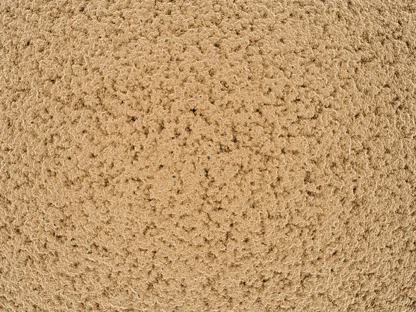 Macro View Illustration Light Brown Fluffy Material Resembling Satellite View — Stock Photo, Image