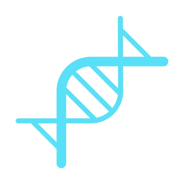 DNA, genetic sign. vector logo. DNA icon Vector RNA gene. — Stock Vector