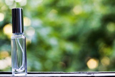 parfüm bulanıklık arka plan için şişe