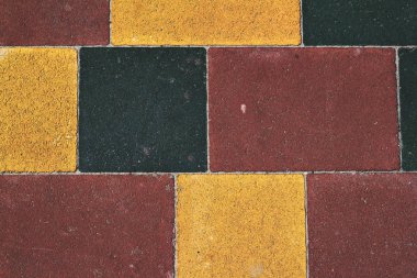 Beton kiremit doku. Multicolor