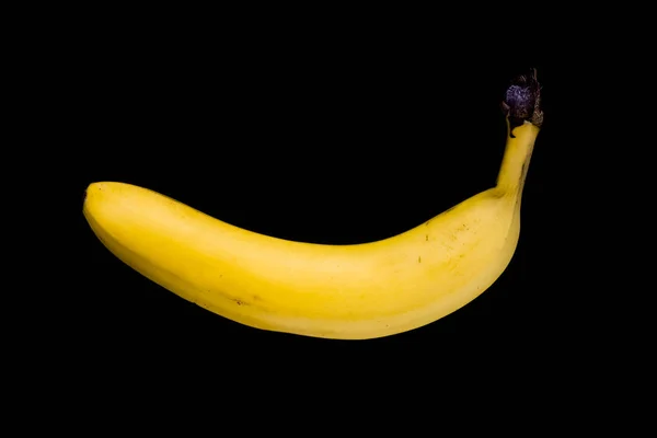 黑背景的香蕉 — 图库照片