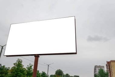 sokakta billboard. kopyalama alanı