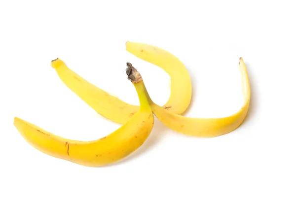 Banana Peel Isolate White Background — Stock Photo, Image