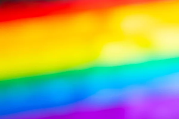 Lgbt tęcza flaga w rozmyciu za pomocą jak świętować gej, gej, Lesbijki i koncepcja — Zdjęcie stockowe
