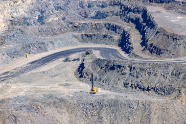 Demir cevheri madencilik endüstrisinde öğütücü. Maden ve taş ocağı ekipmanları.