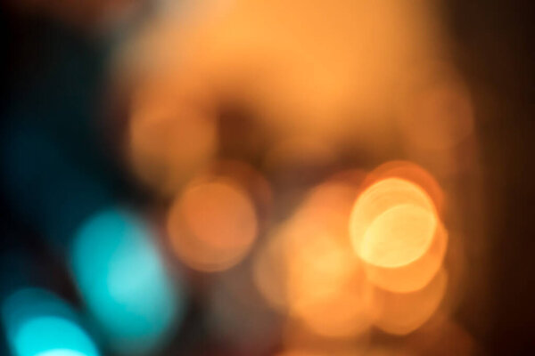 Abstract bokeh background of lights