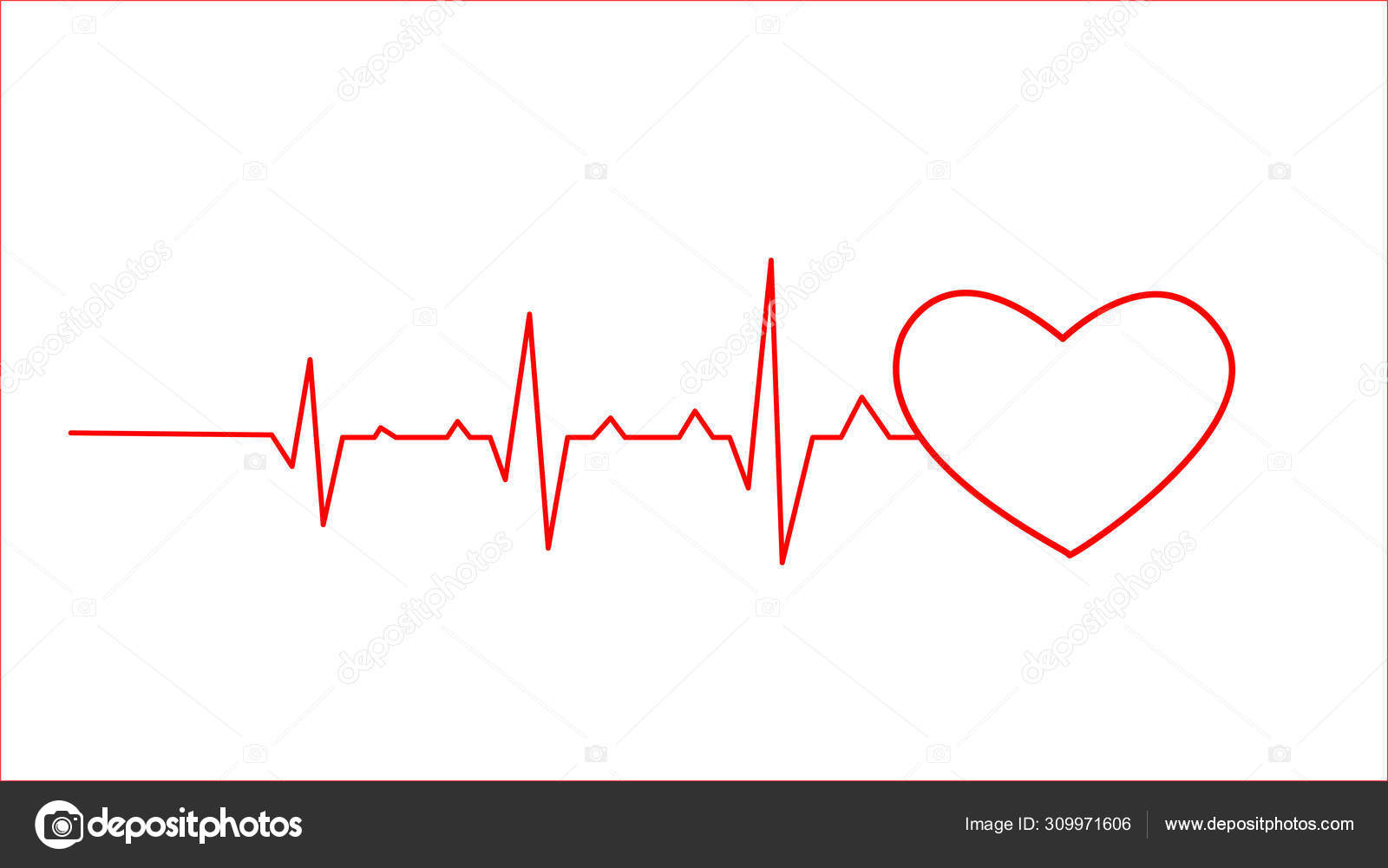 Art Design Health Medical Heartbeat Pulse Template — Stock Photo ...