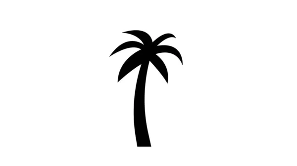 Stiliserade Träd Isolerad Vit Bakgrund Perfekt För Logotyp — Stockfoto