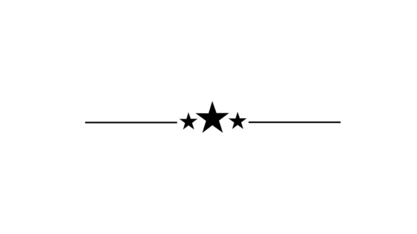 Estrelas Ícone Ilustração Fundo Branco — Fotografia de Stock