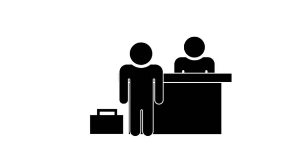 Information Counter Icon Illustration — Stock Photo, Image