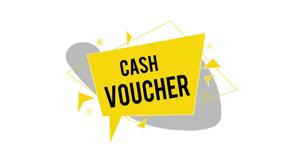 Cash Voucher Icon Clipart Image Isolated White Background — Stock Photo, Image