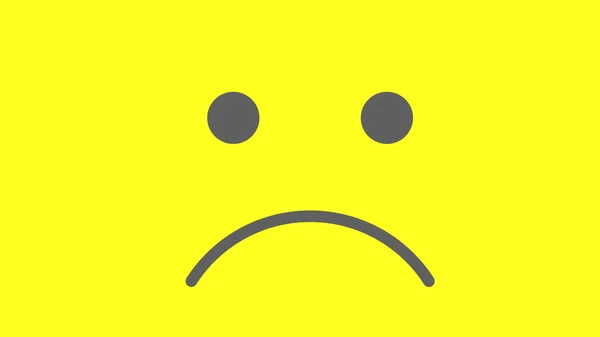Glada Och Olyckliga Leenden Emoji Set — Stockfoto