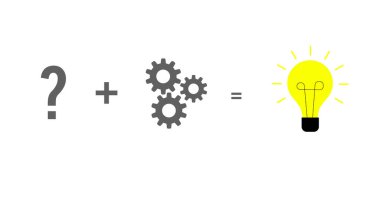 düşünce ya da sorun çözme konsepti