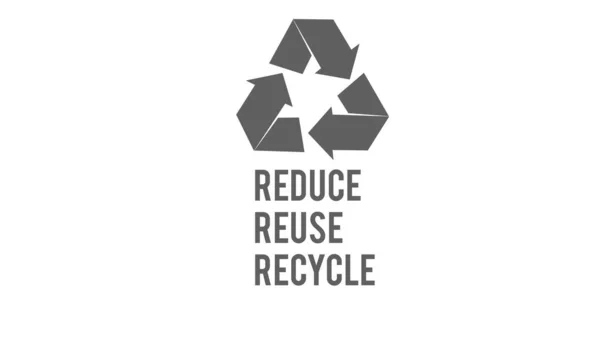 Eco Friendly Ecology Concept Recycle Symbol — Stock Photo, Image