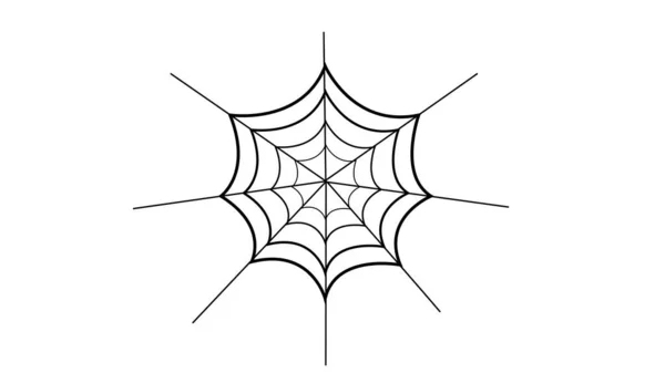 Εικονίδιο Αράχνης Επίπεδο Στυλ Απεικόνιση — Φωτογραφία Αρχείου
