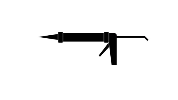Glue Gun Icon Illustration White Background — Stock Photo, Image