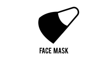 Ağız Bekçisi, Maske, İlaç Simgesi İllüstrasyonu