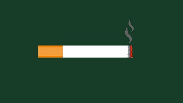 Cigarette Icon Smoke Area Icon Logo Template — Stock Photo, Image