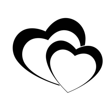   kalp gözler ve büyük kahkaha ikonu çizimi