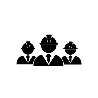 Beyaz arkaplanda mühendislik simgeleri ayarlandı 