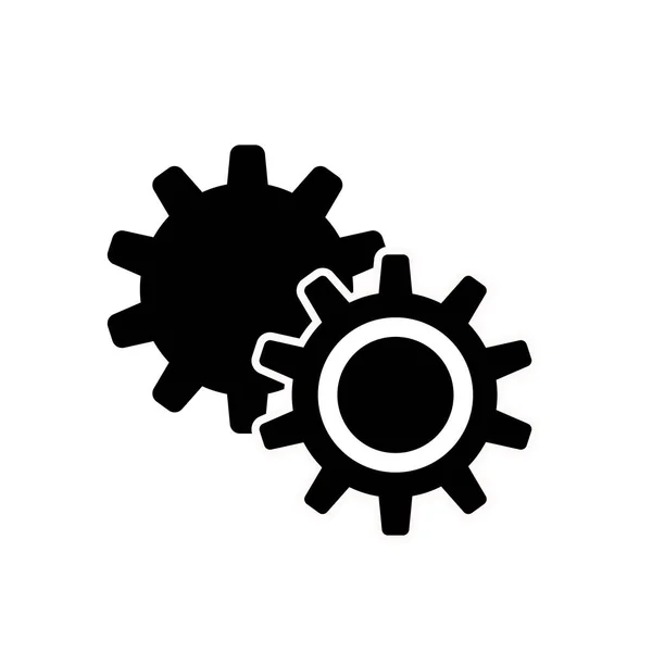 Indústria Ilustração Logotipo Sobre Fundo Branco — Fotografia de Stock