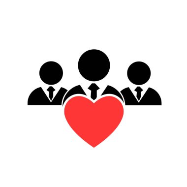 Kalpleri tutan insanlar. Sevgililer Günü.