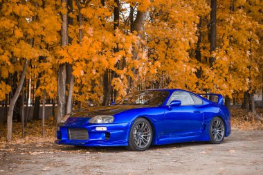 Toyota Supra olmadan herhangi bir Etiketler