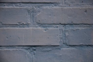 eski duvar. tuğla duvar mavi badanalı. Arka plan