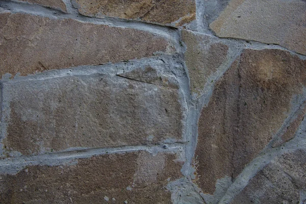 Cihlová Zeď Cement Vypadá Jako Pozadí — Stock fotografie
