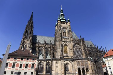 Gotik St. Vitus Katedrali Prag