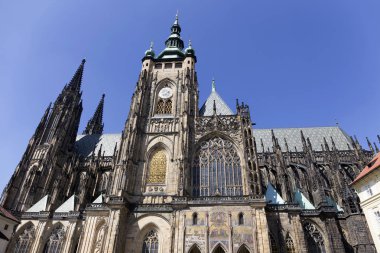 Gotik St. Vitus Katedrali Prag