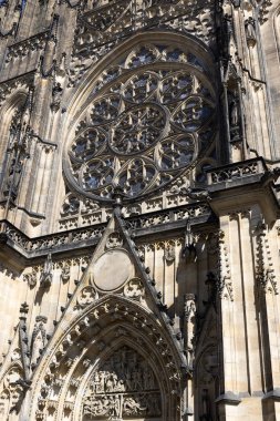 Gotik St. Vitus Katedrali Prag