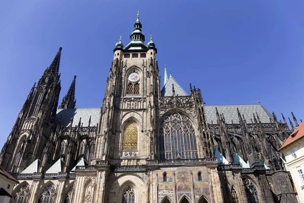 Gotische Kathedrale Vitus Prag — Stockfoto