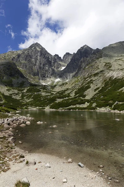 View Mountain Peaks Alpine Landscape High Tatras Slovakia — Stock Photo, Image