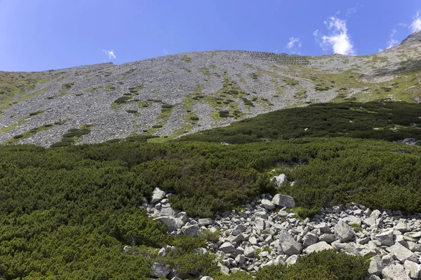 Vue Sur Les Sommets Montagneux Paysage Alpin Des Hautes Tatras — Photo