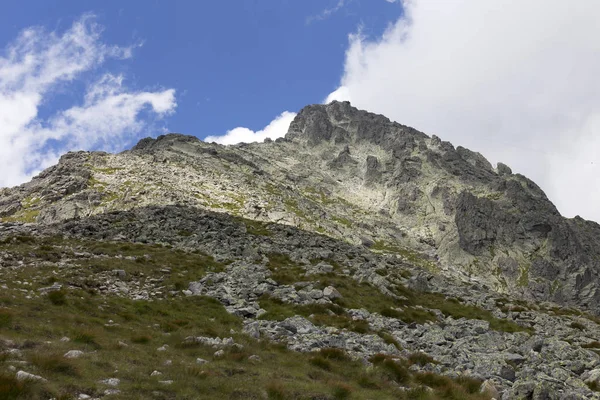 Vue Sur Les Sommets Montagneux Paysage Alpin Des Hautes Tatras — Photo