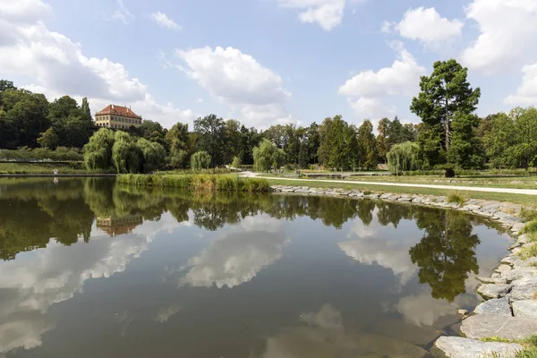 Parque Más Grande Praga Stromovka Árbol Real República Checa — Foto de Stock